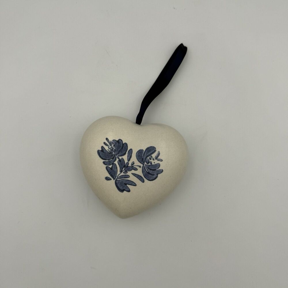 Vintage Pfaltzgraff Yorktown Heart Shaped Pomander Diffuser Sachet Potpourri